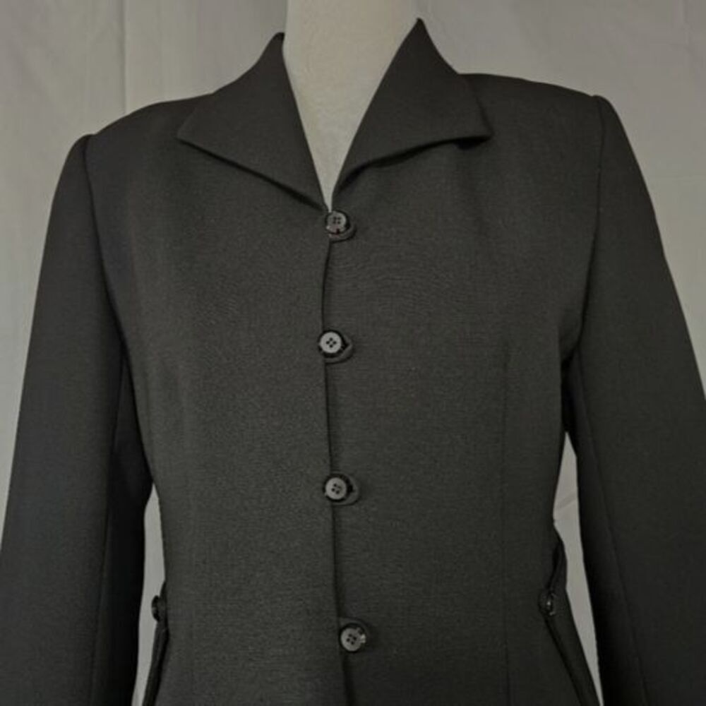 Cache Cyrus Black Cutaway Loop Button Front Tuxed… - image 4